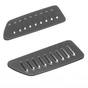 19-53-012P1-PSC_cb68ae66-c77a-4329-9c29-231bc0198f60.jpg 18-Present JL Rubicon And 20-Present Gladiator Rubicon Hood Louvers Black Aluminum 19-53-012P1 Poison Spyder