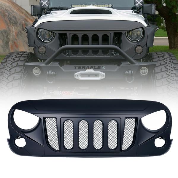 1__30077.1501277929_1024x1024_2x_2a72a65c-c576-474c-b5eb-d98be3329069.jpg Xprite Transformer Grille with Built-In Mesh for Jeep Wrangler 2007-2018