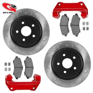 79-2050-1-G2A_6803cab6-a28e-4695-ba6a-5331b0654c21.jpg G2 Axle and Gear G2 Core Bbk - Front Oversized Rotors, Caliper Brackets, And Performance Brake Pads 79-2050-1 G2 Axle and Gear