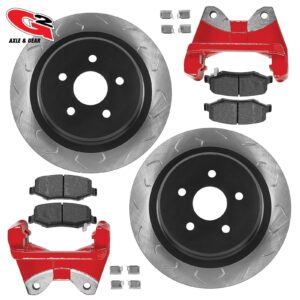 79-2052-1-G2A_a92fa1b1-779a-442d-9bcd-435f77e027f7.jpg G2 Axle and Gear G2 Core Bbk - Rear Oversized Rotors, Caliper Brackets, And Performance Brake Pads 79-2052-1 G2 Axle and Gear