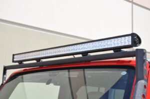 B50CE300W3W-HKJT.jpg 50 Inch Light Bar 300W Flood/Spot 3W LED Chrome DV8 Offroad