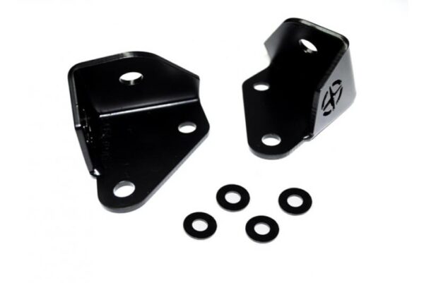 EVO-1125B-HGJF.jpg Jeep JK A Pillar Light Mount 07-18 Wrangler JK Black Powdercoat Pair EVO Manufacturing