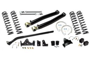 EVO-230-37S1-HGJF.jpg Jeep JK Enforcer Kit 4.0 Inch with Draglink Flip Stage 1 07-18 Wrangler JK EVO Manufacturing