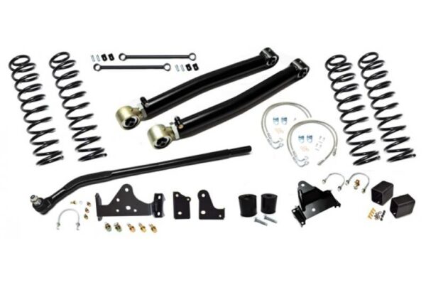 EVO-230-37S1-HGJF.jpg Jeep JK Enforcer Kit 4.0 Inch with Draglink Flip Stage 1 07-18 Wrangler JK EVO Manufacturing