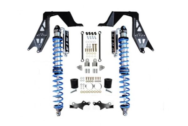 EVO-3028BA-HGJF.jpg Jeep JL NV2514 Front Bolt-on Coilover Kit 18-Pres Wrangler JL 2/4 Door w/ Comp Adjuster Black EVO Manufacturing