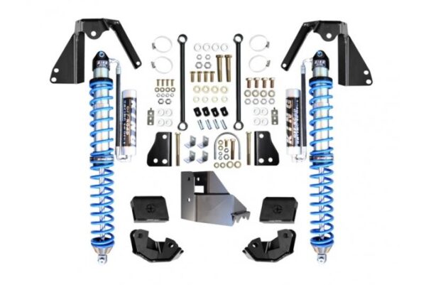 EVO-3029BA-HGJF.jpg Jeep JL NV2514 Rear Bolt-on Coilover Kit 18-Pres Wrangler JL 2/4 Door w/ Comp Adjuster Black EVO Manufacturing