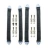 Jeep JL C/O Limit Strap Kit Front and Rear Set 18-Present Wrangler JL EVO Manufacturing