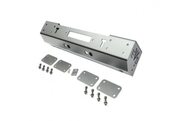 EVO-3057-HGJF_954aec46-985d-444e-9724-9ae2a8a7836f.jpg 1/4 Pounder Front Bumper for Jeep Wrangler JK JL Gladiator JT Raw EVO Mfg
