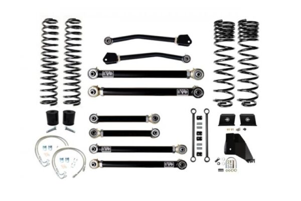 EVO-3062S4-HGJF.jpg Jeep Gladiator JT 4.5 Inch Lift Kit 2020-Pres Gladiator Enforcer Lift Stage 4 EVO Mfg