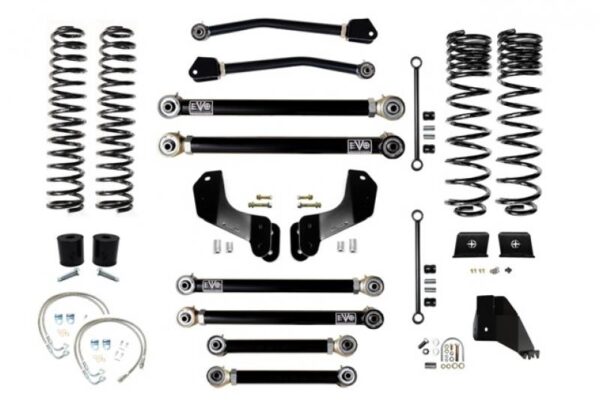 EVO-3063S4-HGJF.jpg Jeep Gladiator JT 4.5 Inch Lift Kit 2020-Pres Gladiator Enforcer Overland Lift Stage 4 EVO Mfg