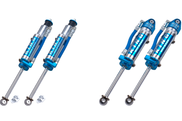 JEEP JK Spec 2.5 Reservoir 0-2.0 Inch Lift Rear Direct Bolt-in Shock 07-18 Wrangler JK Pair EVO Manufacturing