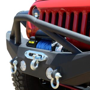 FBSHTB-10_3-HKJT.jpg Jeep JK Front Bumper w/Skid Plate 07-18 Wrangler JK Steel Full Length DV8 Offroad
