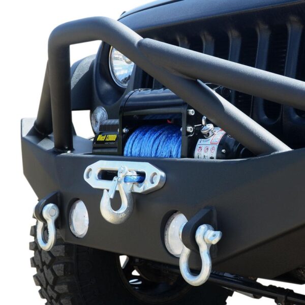 FBSHTB-12-HKJT.jpg Jeep JK Front Bumper w/Fog Lights 07-18 Wrangler JK Steel Mid Length DV8 Offroad