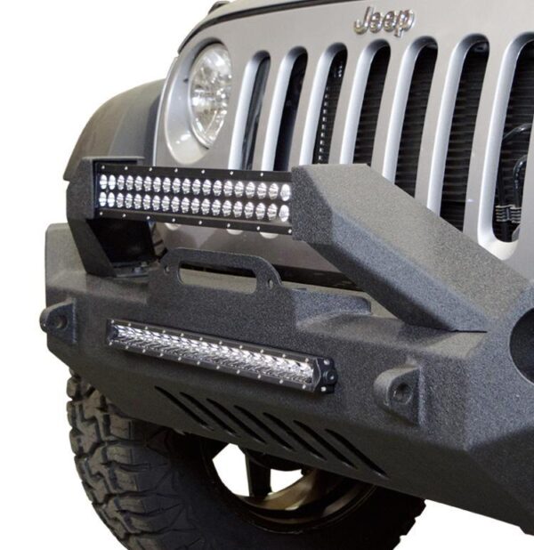 FBSHTB-17-HKJT.jpg Jeep JK Front Bumper w/Fog Lights FS-17 07-18 Wrangler JK Steel Mid Length DV8 Offroad