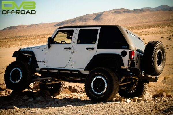 HT07FB42-PW-HKJT.jpg Jeep JK Hard Top Fast Back 07-18 Wrangler JK 4 Door Raw W/Wiper 2 Piece DV8 Offroad