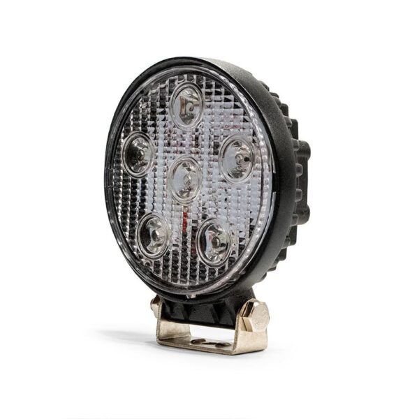 5 Inch Round Off Road Light 18W Spot 3W LED Black DV8 Offroad