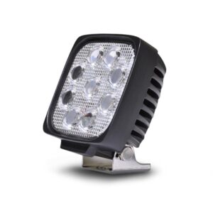 S4.3E27W3W-HKJT.jpg 5 Inch Square Off road Light 27W Spot 3W LED Black DV8 Offroad